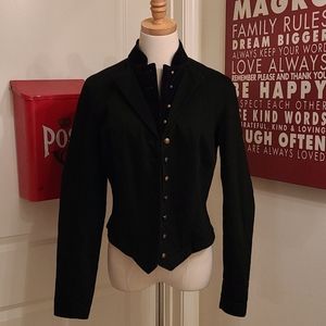 Lauren Jean Co. Ralph Lauren Black Jacket